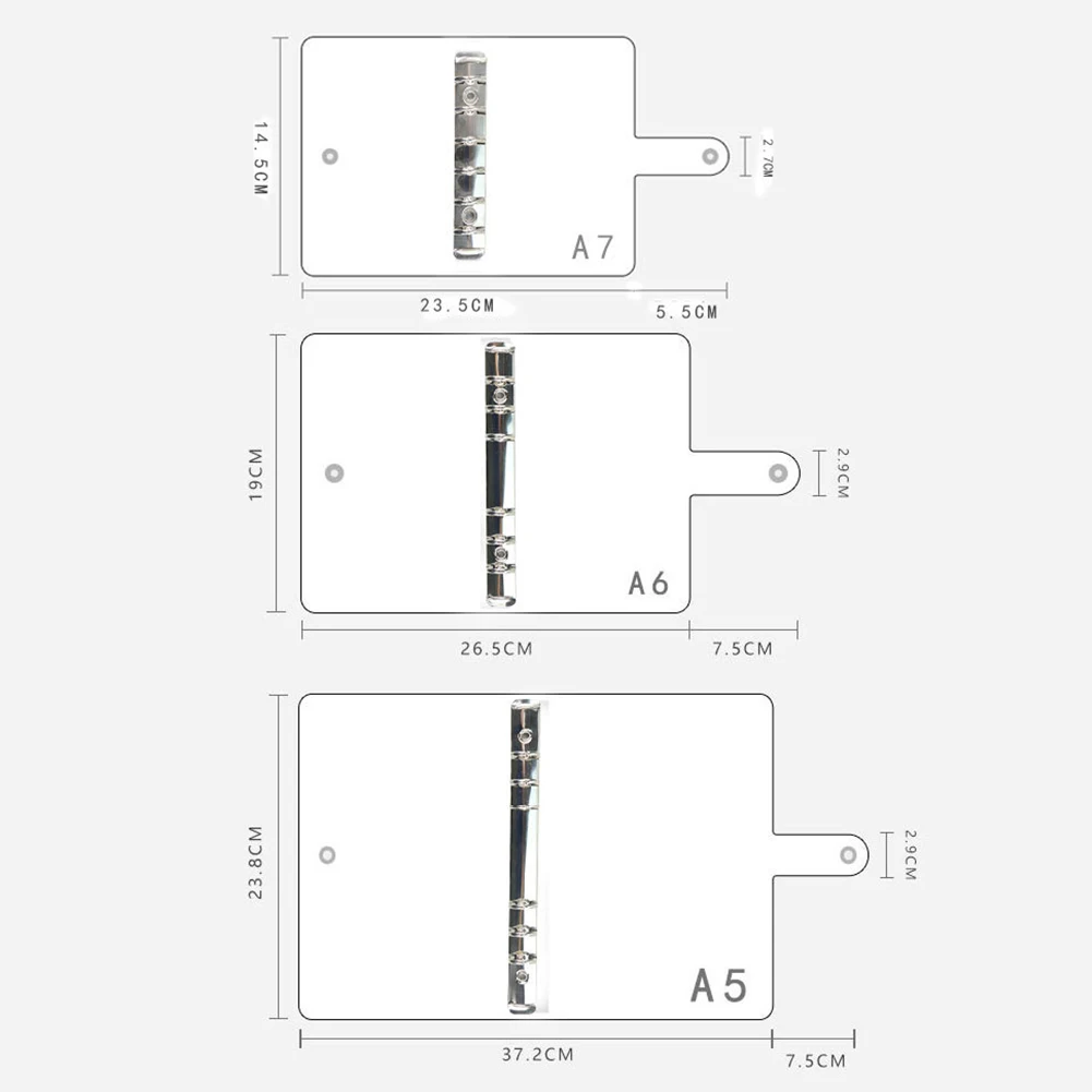 A5 A6 A7 пуговица планировщик дневник Лазерная Обложка канцелярские принадлежности для школы офиса ПВХ подарок блокнот Вкладыш блеск