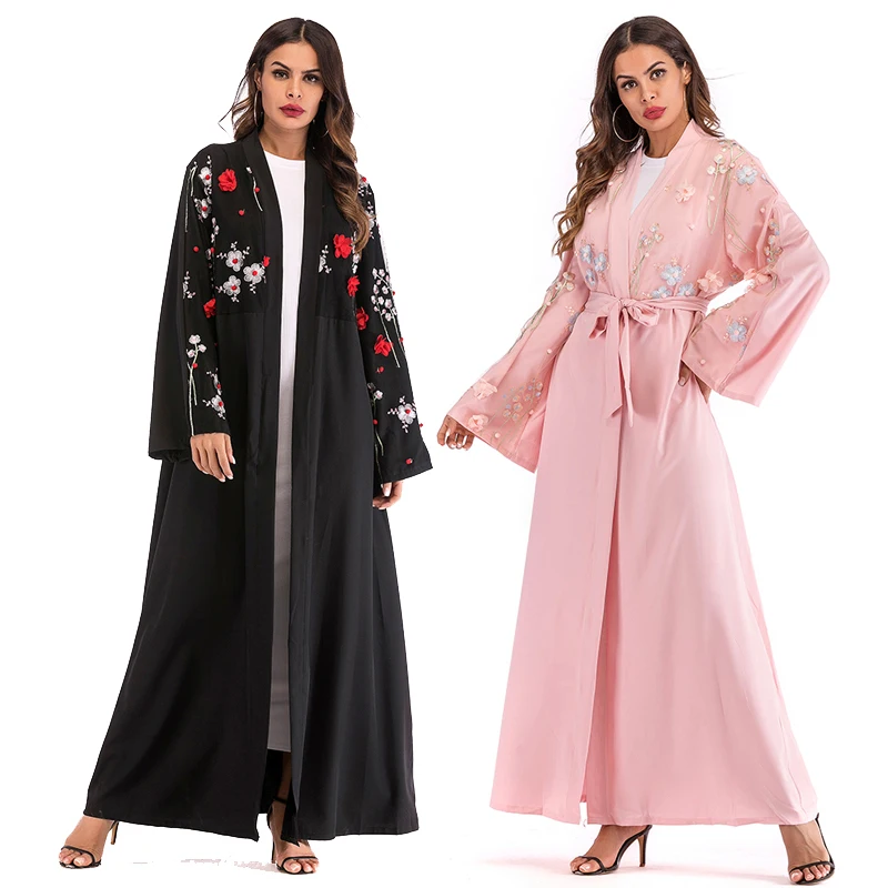 Aliexpress.com : Buy UAE Muslim Print Floral Abaya Full