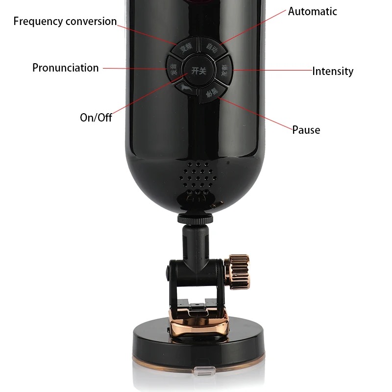 Men's Hands-free Auto Sucking Retractable Passion Aircraft Cup Male Penis Exercise Masturbator Masturbation Cup Adult Sex Toys