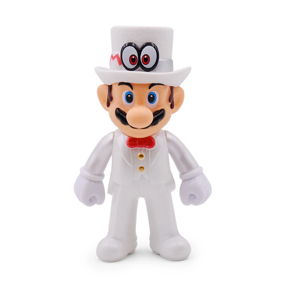 I 8-15 см Фигурки "Супер Марио" игрушки Super Mario Bros Bowser Luigi Koopa Yoshi Mario Maker Odyssey ПВХ фигурка модель игрушки куклы - Цвет: I