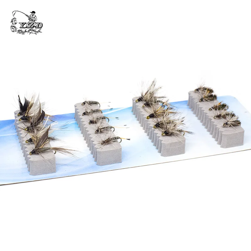 Рыболовные крючки мухи набор 6 шт. Шмель Grasshopper чуб Жук засушенные мухи Реалистичная приманка для насекомых для PikeTrout приманка набор flyfishing