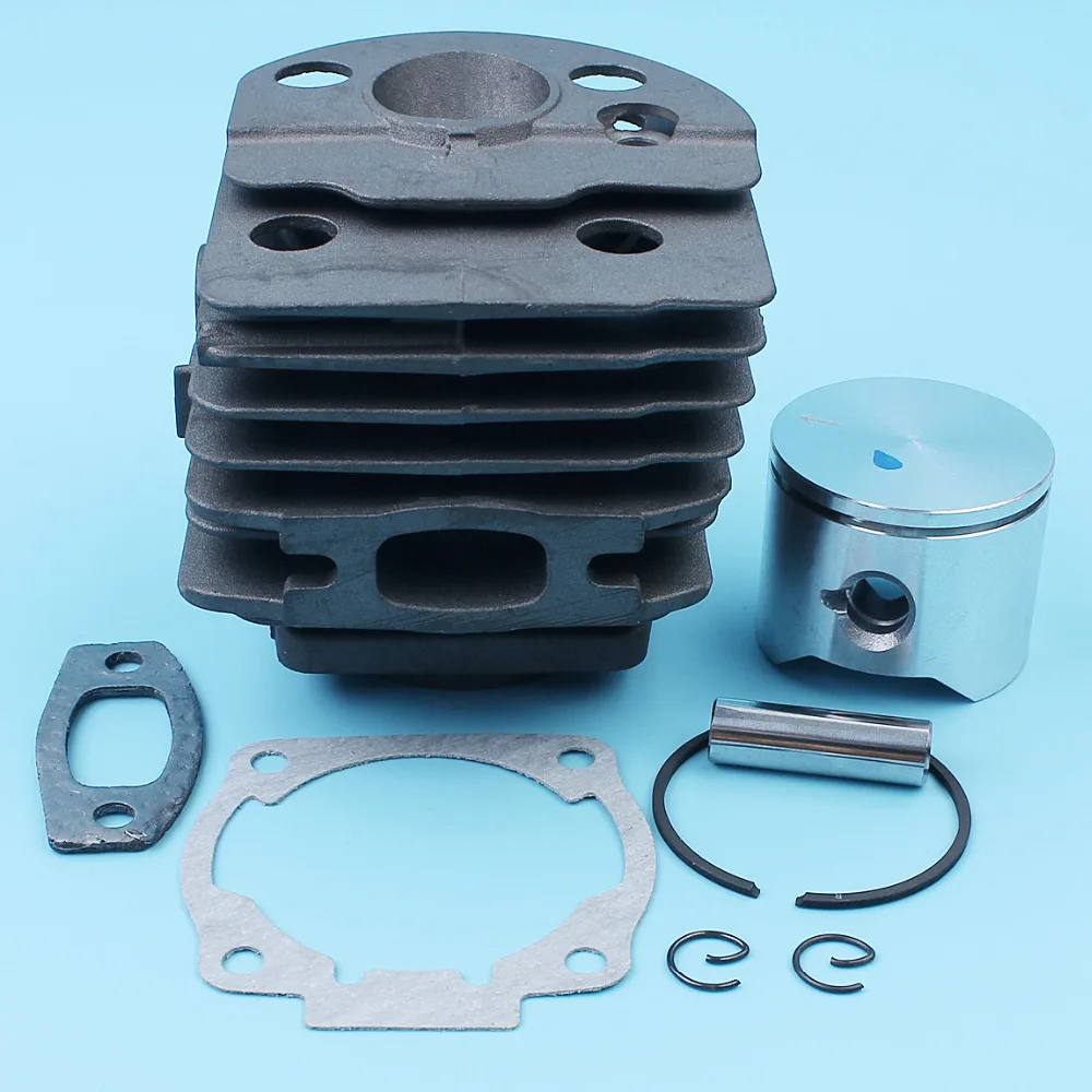 45mm Nikasil Plated Cylinder Piston Gasket Kit For Partner Formula 500 Chainsaw Replacement Spare Parts 3