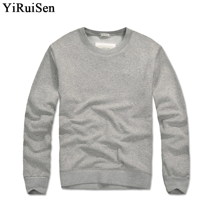 YIRUISEN Brand Clothing 2016 Winter New Mens Hoodies And