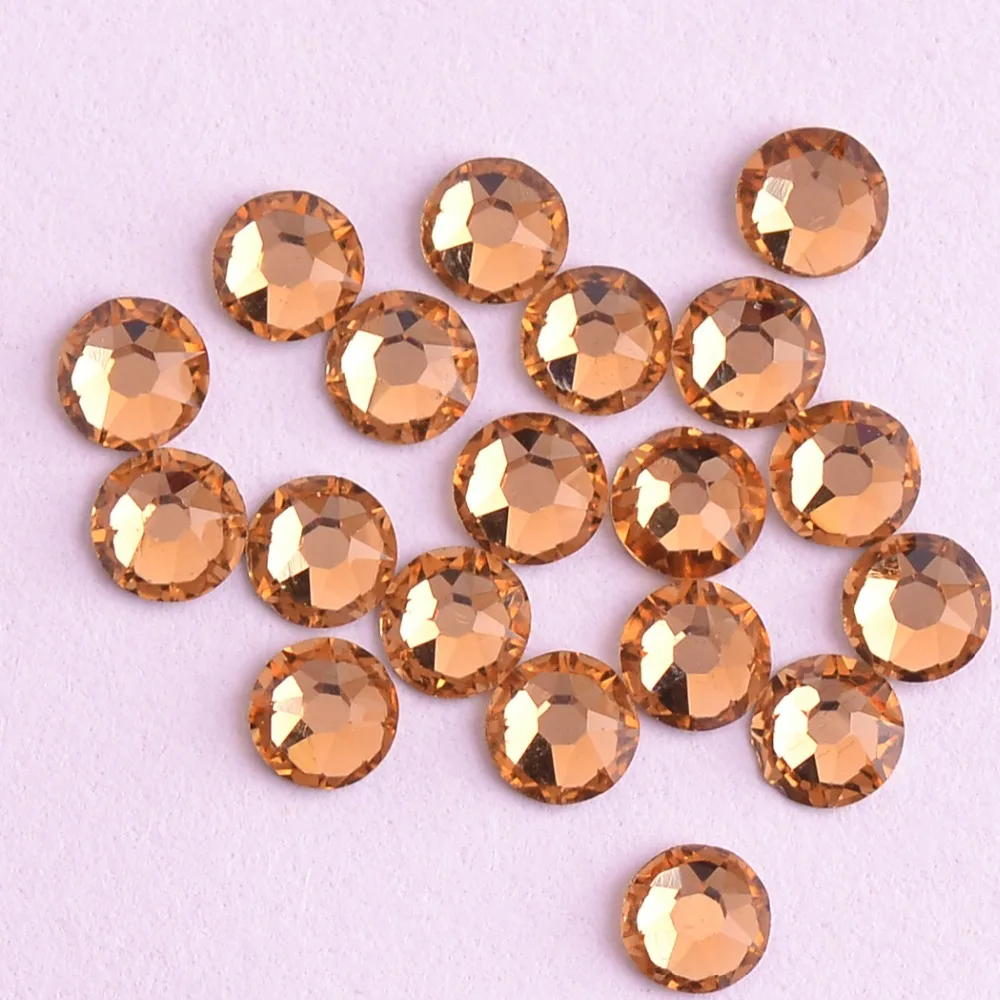 2088 non hotfix rhinestone light colorado topaz (5)