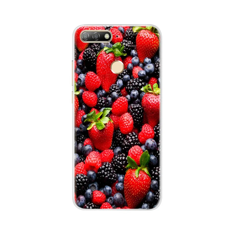 For Huawei Honor 7C Case 5.7 Soft Silicone Transparent TPU Phone Case For Huawei Honor 7C 7 C Back Cover AUM-L41 Russian Version
