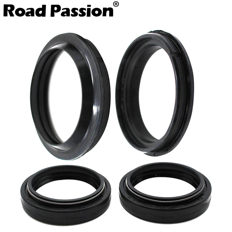 

Road Passion Motorcycle 41x53x8/10.5 Front Fork Damper Shock absorber Oil Seal and Dust Seal For Kawasaki KZ1300B KZ1300 EN500C