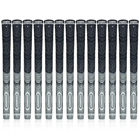 Champkey MCS клюшки для гольфа 10x многосоставные стандартные клюшки для клюшек для гольфа 10 цветов шнуровые резиновые ручки - Цвет: Gray STD