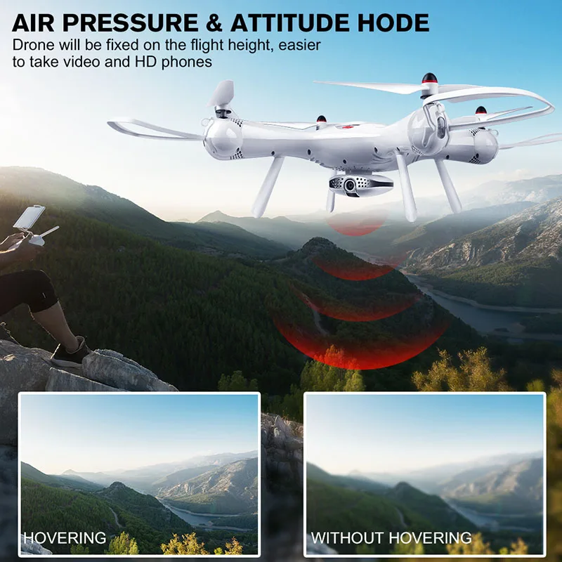 Дрон SYMA X25PRO с камерой 720P HD Квадрокоптер gps FPV передача Радиоуправляемый вертолет