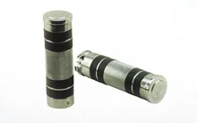 motorcycle parts Replacement Motorcycle 1” HAND GRIPS Fit for Kawasaki bikes Chrome Color