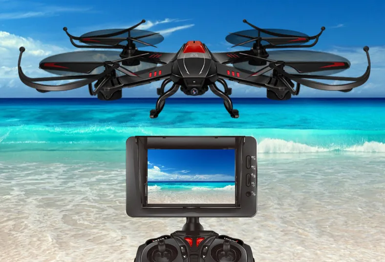 

Attop A12 RC Drone with 2.0MP HD Camera 2.4G 4CH 6 Axis 5.8G Realtime transmission monitor Quad copter FPV Remote Dron