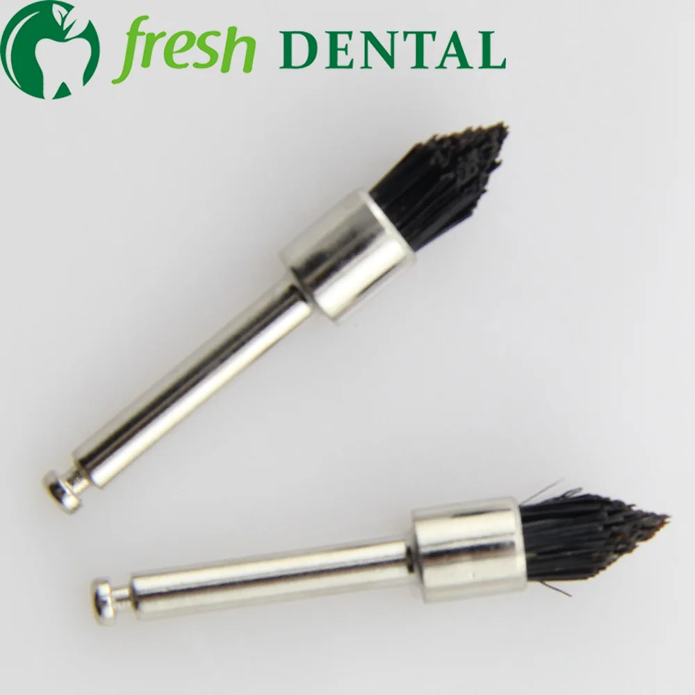 1000PCS Dental polishing brush prophy brush Latch style tapered