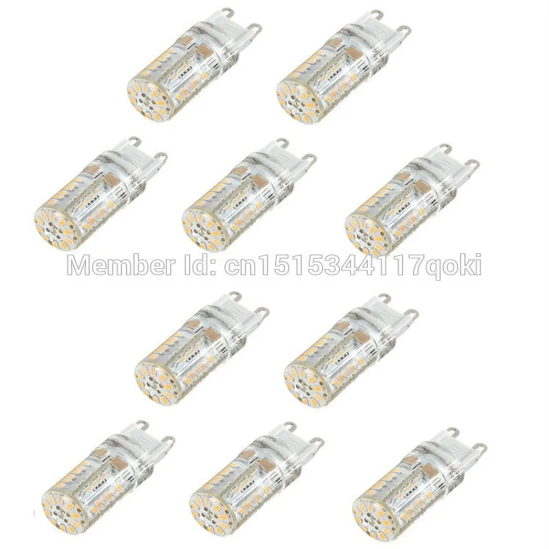 

G9 58LED SMD3014 450LM Warm White/White /Natural White Decorative/Waterproof AC110V/220V LED Bi-pin 10PCS JTFL029