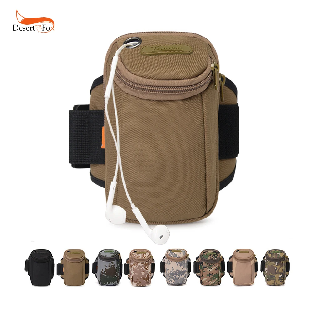 

8 Color Running Bag Waterproof Arm Bags 5.5 Inches Camouflage Men Momen Phone Multifunctional Package Sports Equipment Accessory