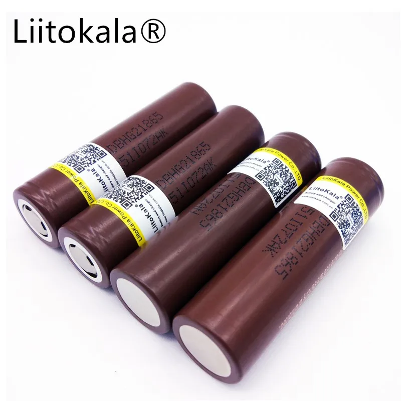 

2017 4 unids nueva the original para lg hg2 18650 3000 mah 3000 hg2 3.6 v 30 dedicada a la descarga bateria cigarrillo electroni