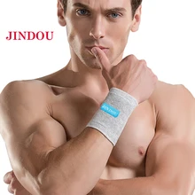 2 шт. хлопчатобумажные Браслеты Теннисный Спортивный напульсник повязка на руку пот обмотка и изоляция для тренажерного зала Волейбол Баскетбол