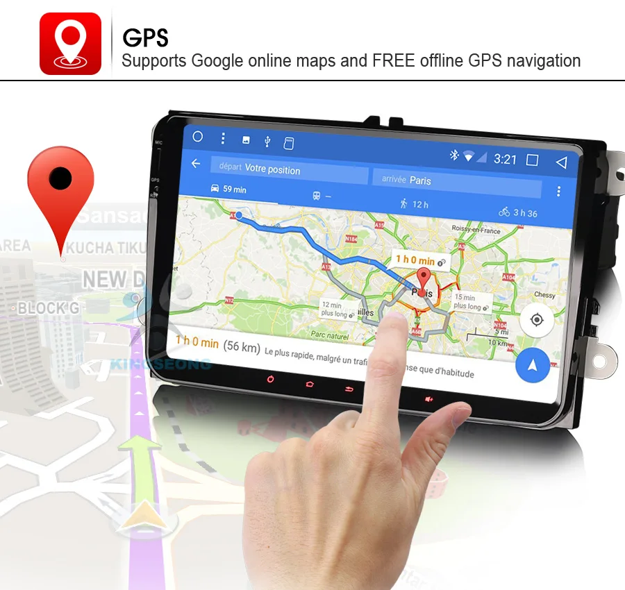 Sale 9"Android 7.1 Car Stereo MP3 Player GPS Radio DAB+ for Volkswagen Passat CC Scirocco Jetta Autoradio 3G Wifi obd 2GB RAM BT DVR 14