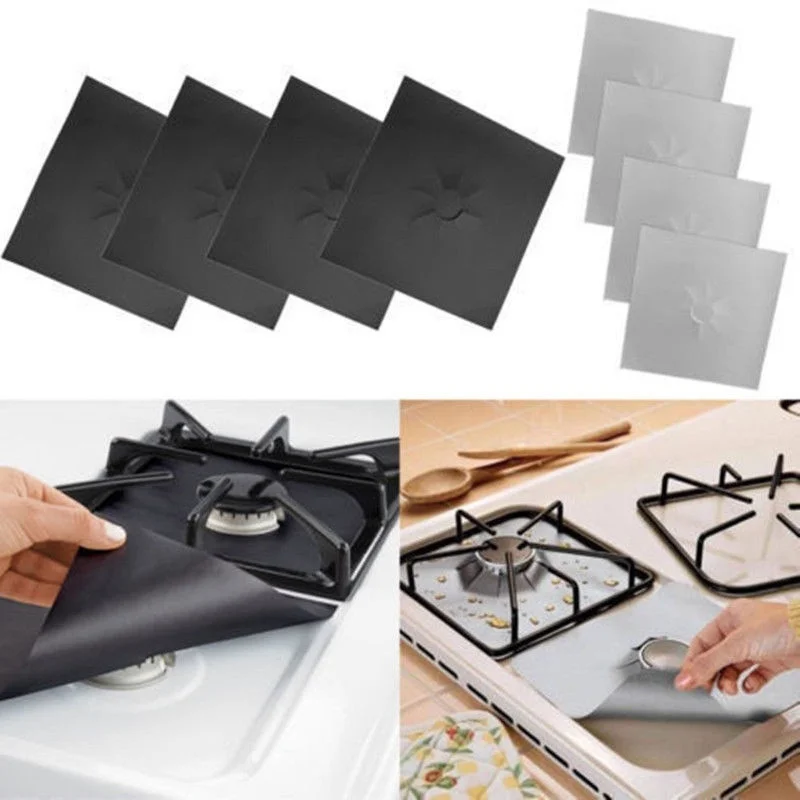 

Reusable Protector Gas Range Liner Non Stick Gas Hob Stove Top Cooker Cover