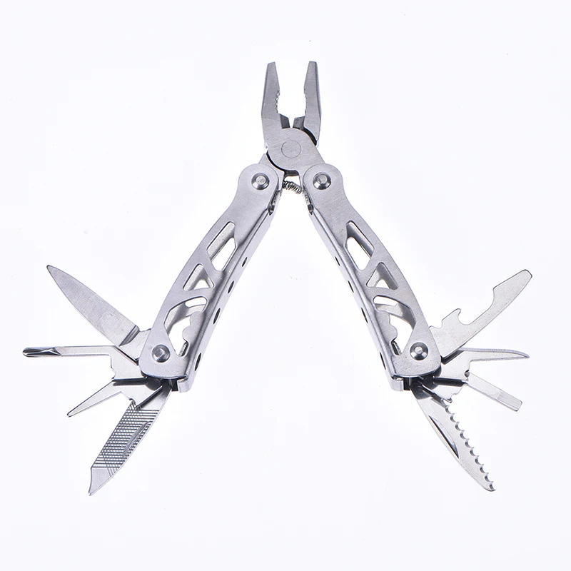1Set Multi Plier G202 Tool in One Hand Tool  Screwdriver Kit Portable Stainless multitool fold Pocket Folding Knife pliers
