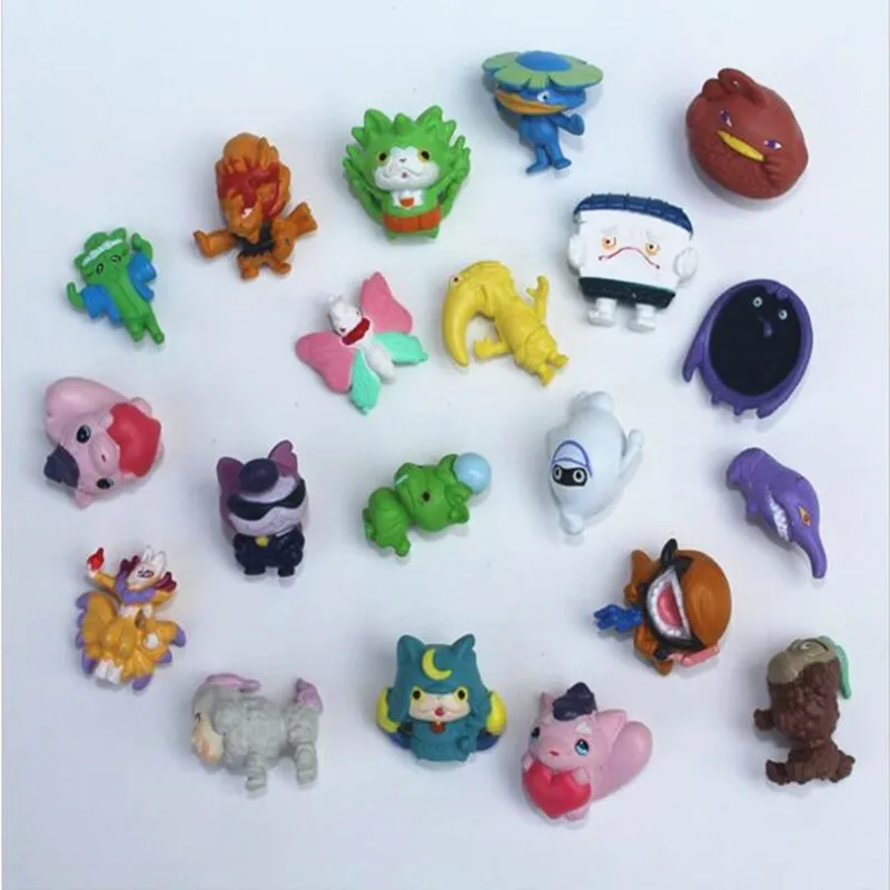 Горячая продажа 20 шт./компл. YO KAI часы Ароматизированная кукла косплей игрушки