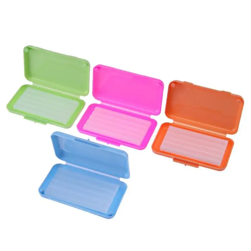 

4pcs Non-scratch Dental Orthodontics Braces Gum Protection Wax Fruit Scent Irritation Relief Bracket Wax Oral Care Tool