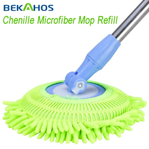 Quickie HomePro Cleaning Soft and Swivel Microfiber/Chenille Dust Mop