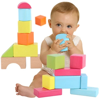 

Children's big blocks baby's wooden boys and girls