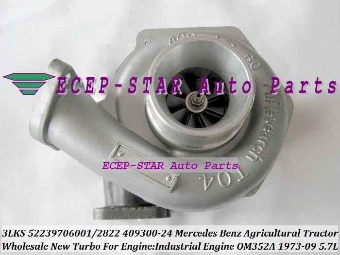S2EL 3LKS 52239886001 52239702822 52239702860 Turbo For Mercedes Benz Agricultural Tractor Industrial Engine OM352A 1973-09 5.7L (5)
