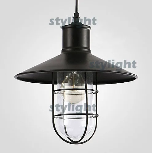 Vintage CAGE FILAMENT PENDANT lamp industrial lighting edison bulb Dining Room Living Room Bar Light pendant lighting