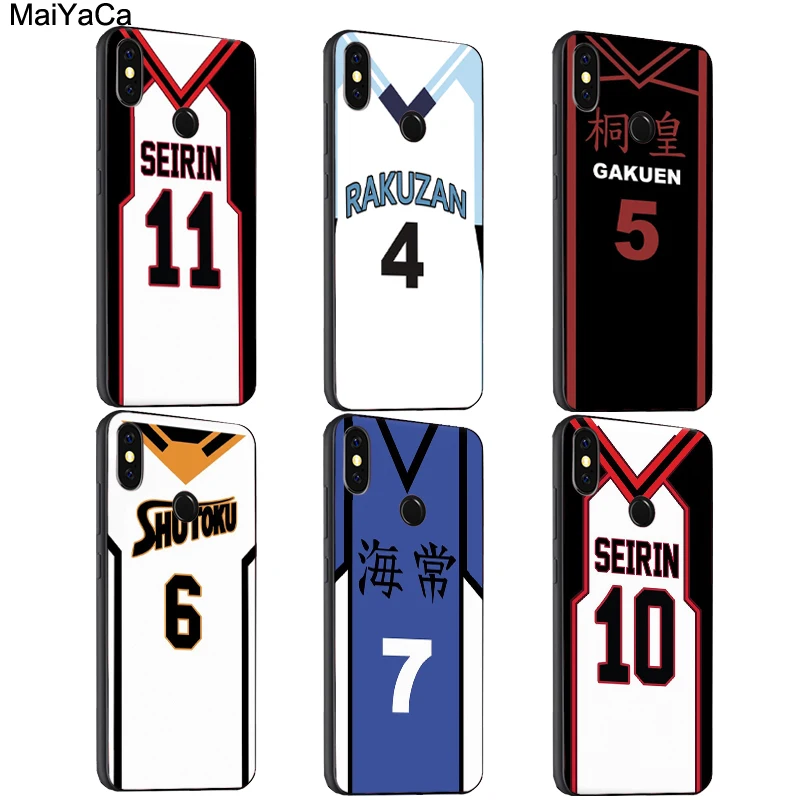 

MaiYaCa Kuroko no Basket Basuke Soft TPU Case For Xiaomi Redmi S2 6 6A 6pro 4X Note 5 Pro 5A 7 Mi 8 9 6X A2 Mix 2s Max 2 3 F1