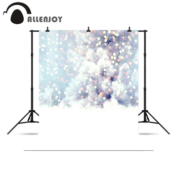 

Allenjoy photographic camera light spot fond snow shiny sparkle gold background for photo shoots backdrop background vinyl