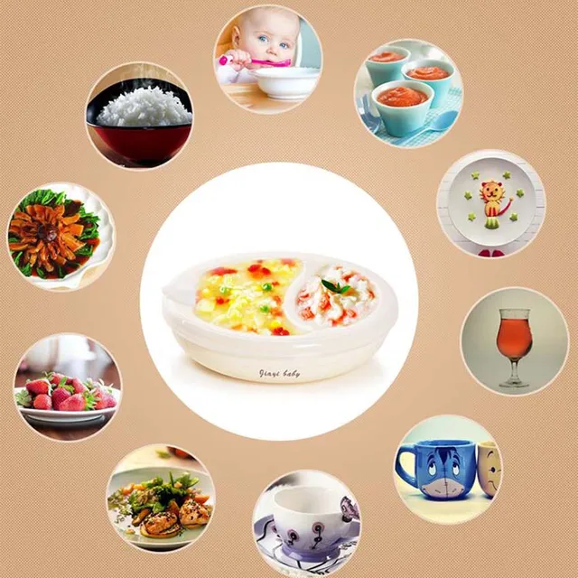 Heat-resistant Colored Bowl Small Baby Feeding Plate Training Bowl Baby  Bowl Baby Feeding Tableware Training Bowl Scald-proof - AliExpress