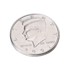 Магнитный Флиппер монета Монета с бабочкой и деньги магический трюк монета магический реквизит половина монеты