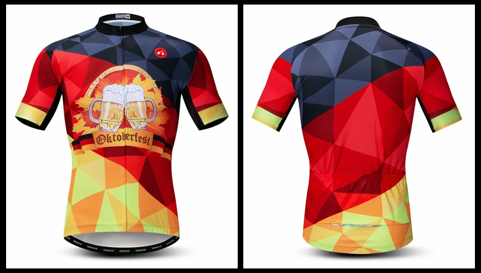 Weimostar Велоспорт Джерси одежда для велоспорта Pro Team летняя с коротким рукавом MTB велосипед Джерси гоночный Спорт велосипед одежда