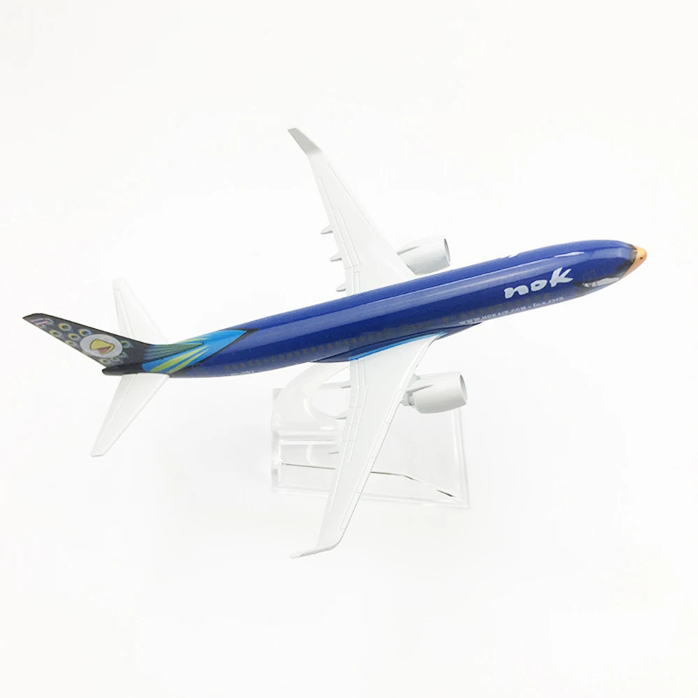 1/400 масштаб самолета Boeing 737 Таиланд Nok Air 16 см СПЛАВ самолет B737 детские игрушки Детский подарок для коллекции