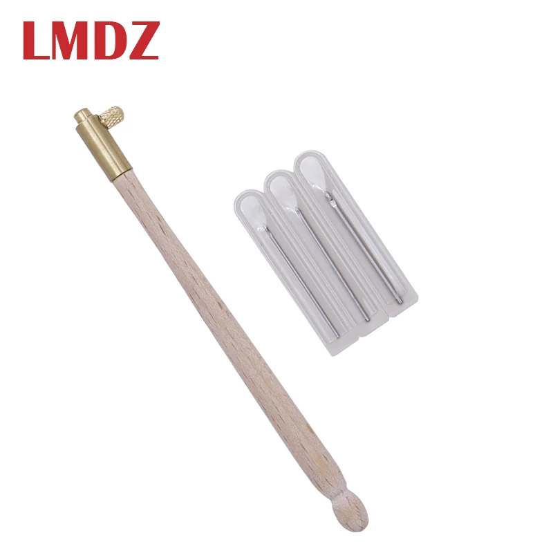 

LMDZ Embroidery Tambour Crochet Hook with 3 Needles French Crochet Embroidery Beading Hoop 3 In 1 Tambour Sewing Craft Crochet