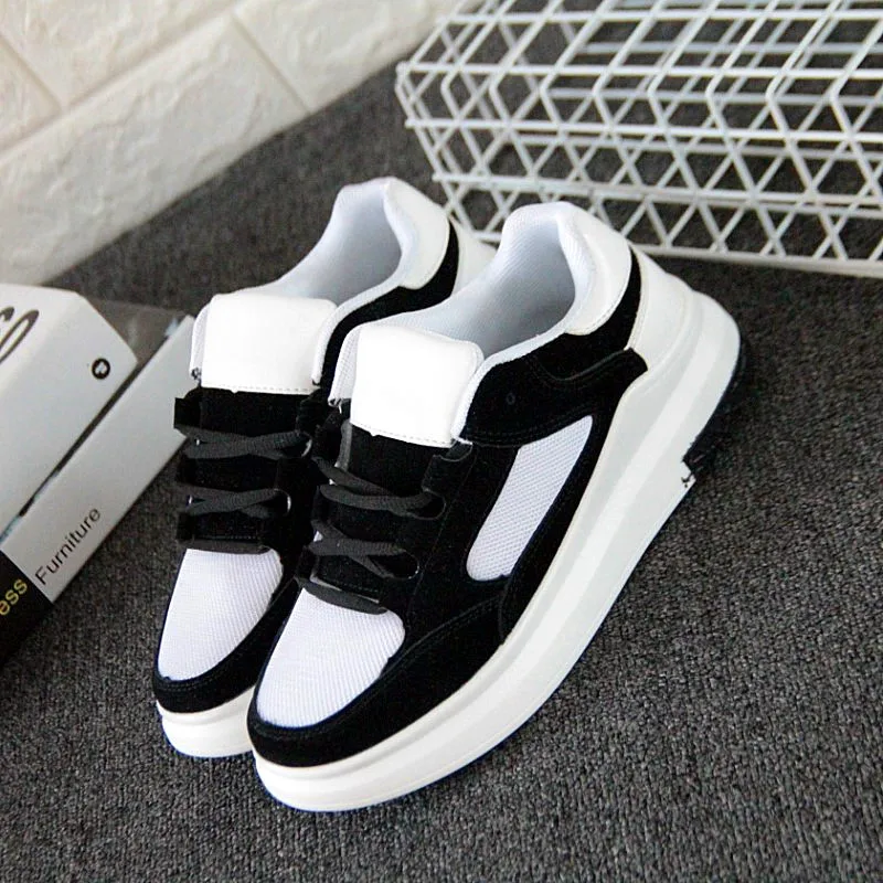 Prix pour 2017 Nouveau Printemps Blanc Womne de Loisirs Anti-skid Choc Sports de Plein Air Chaussures Étudiant Plat Dentelle Planche À Roulettes Chaussures Hip-Hop chaussures Prix pour 2017 Nouveau Printemps Blanc Womne de Loisirs Anti-skid Choc Sports de Plein Air Chaussures Étudiant Plat Dentelle Planche À Roulettes Chaussures Hip-Hop chaussures