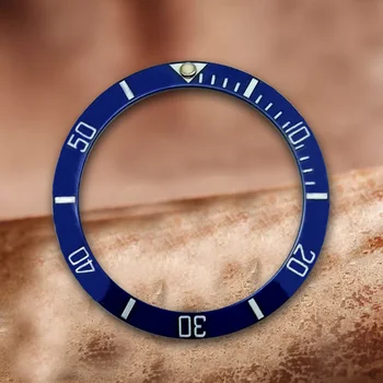 

Watches Spare parts, 38 mm blue ceramic Bezel suitable for 40 mm Sub Automatic watch