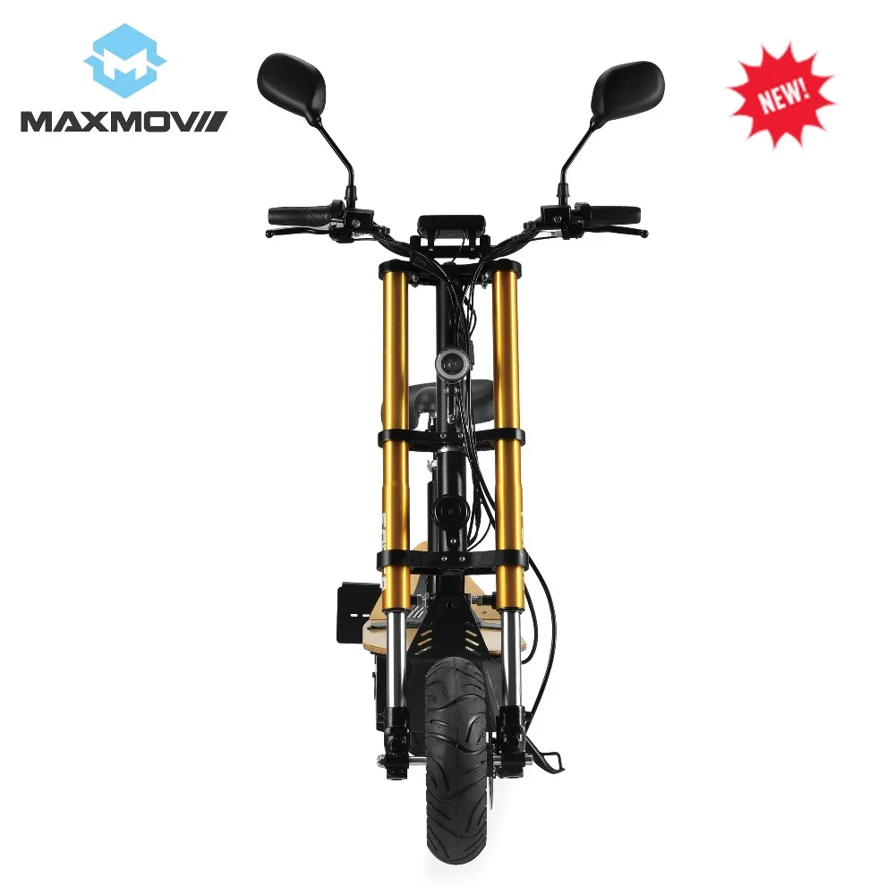 Excellent 2019 New Update 2000W 48V E-mark Scooter Electric with Two Big Fat Tire Wheels 2