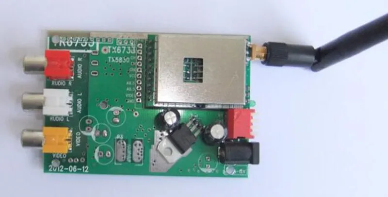 

Wireless Audio Video Transmission Receiver for FPV RX6788 2.4G