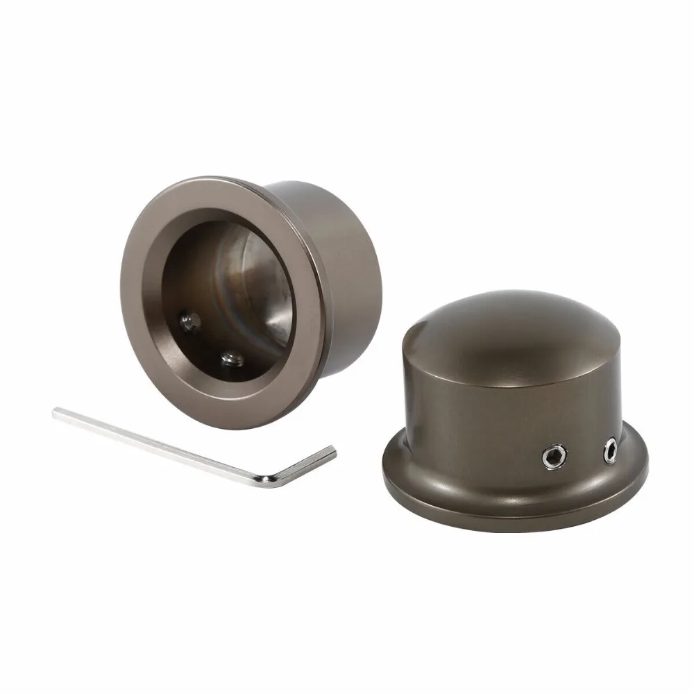 Motorcycle CNC Front Axle Nut Cover Bolts For Harley Davidson Electra