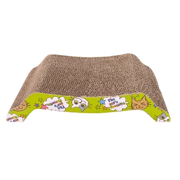 

Pet Cat Kitten Scratch Scratcher Pad Seize Catch Board Mat Catnip Bed arch bridge shape