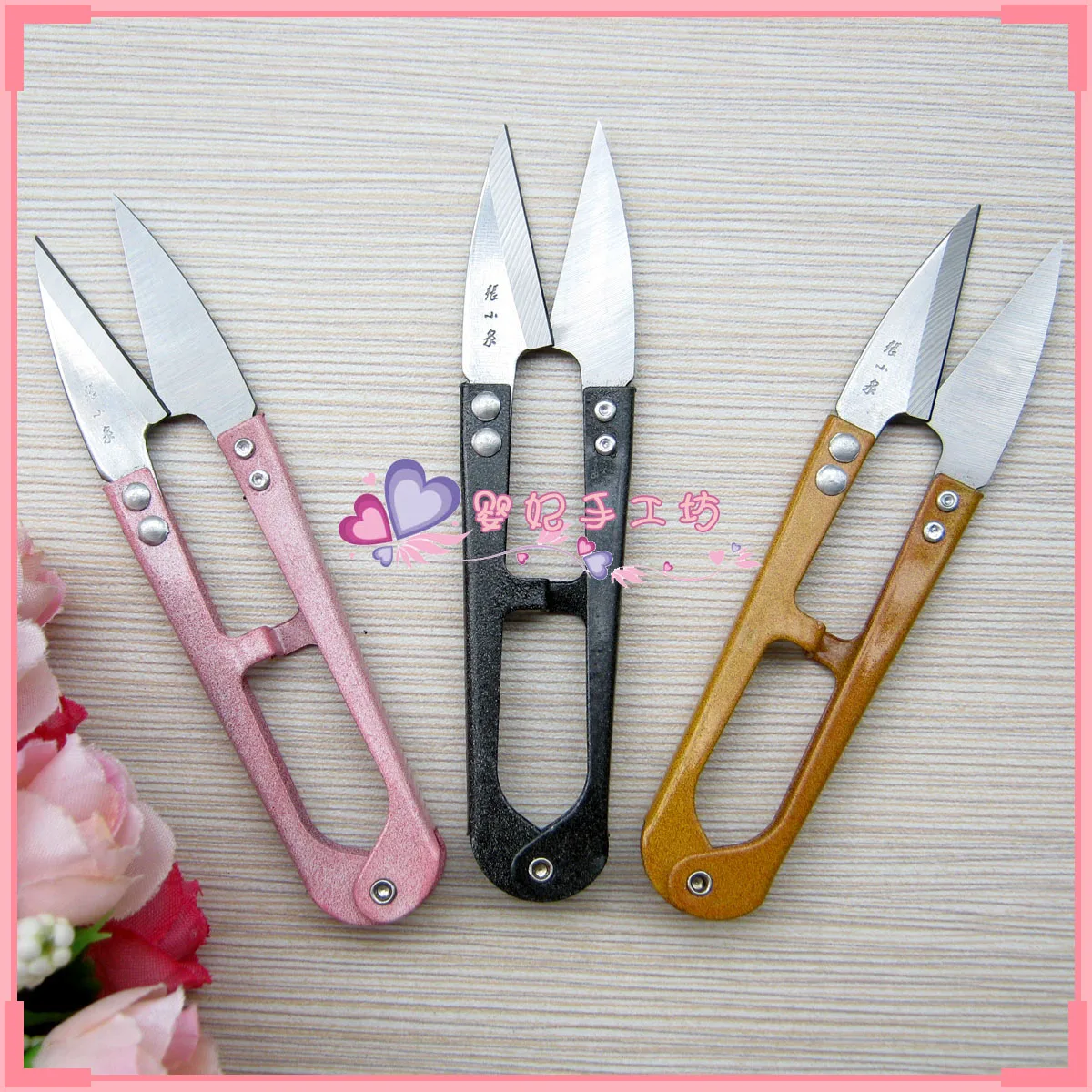 3pc/set Knitted tools China brand yarn scissors Knitting Tool safety
