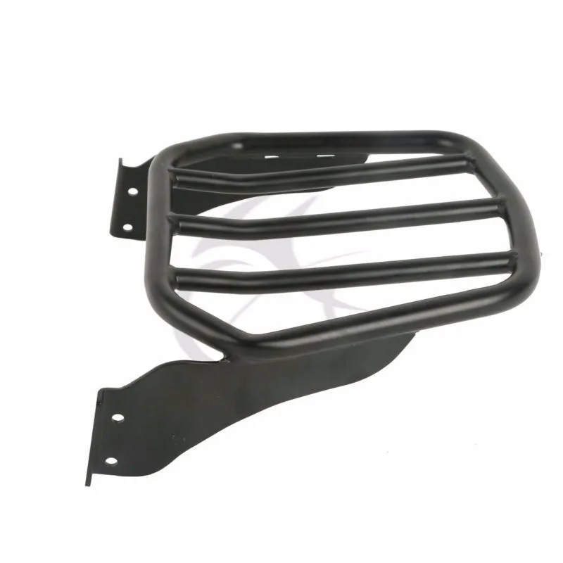 Rack para Harley Motocicleta Afilado Esporte Bagagem Softal Personalizado Fxstc 07-10 Fatboy 07-17 17 lo Flstfb 6 Motocicleta afilado esporte bagagem rack para harley