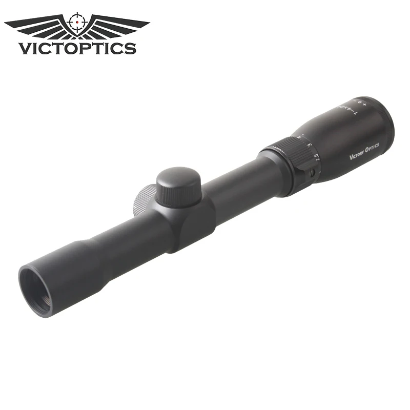 

VictOptics 1-4X24 Riflescope 1 Inch Mil-dot Reticle Hunting Scope