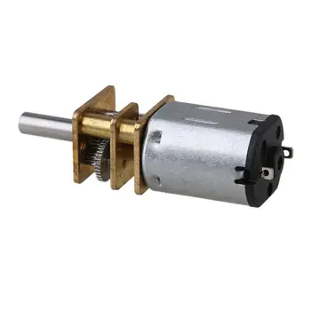 

12mm Silver GA12-N20 400RPM Miniature Metal Electric 6v DC Gear Motor Gearwheel with 10mm Output Shaft