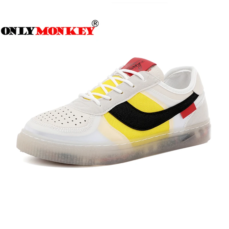 

ONLYMONKEY New Fashion Men Vulcanize Shoes Hip-hop Cool & Colorful Sneakers Men Durable and Comfortable Men Casual Shoes