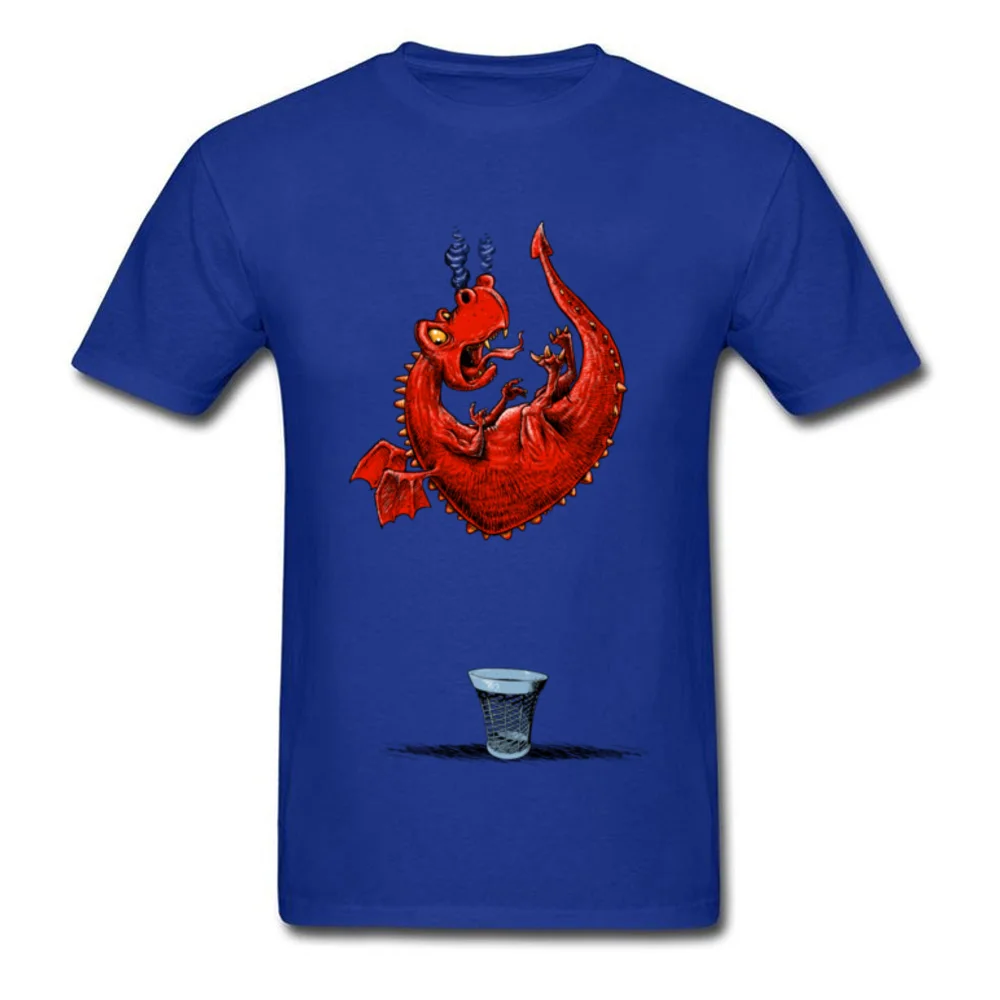 Drag n Drop All Cotton Men Short Sleeve Tops Shirt Summer Summer T Shirt Printed On Tee-Shirt Designer Round Collar Drag n Drop blue