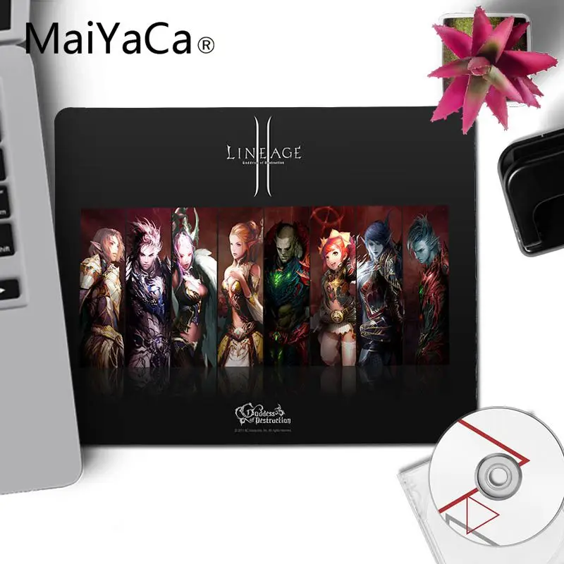 Игровой коврик для компьютерной мыши MaiYaCa lineage 2 гладкий записей настольные