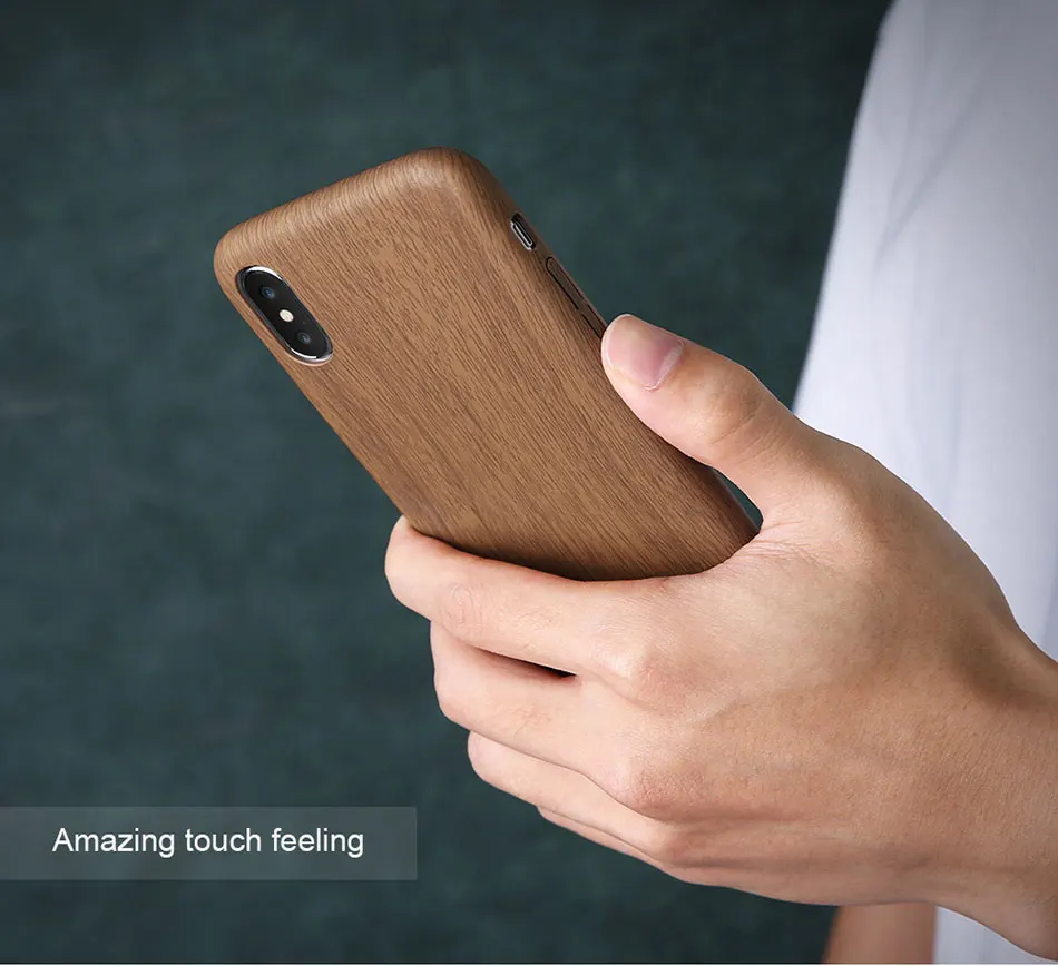 Роскошный Деревянный чехол KISSCASE для iPhone 8 7 Plus мягкая деревянная задняя крышка 6 6s