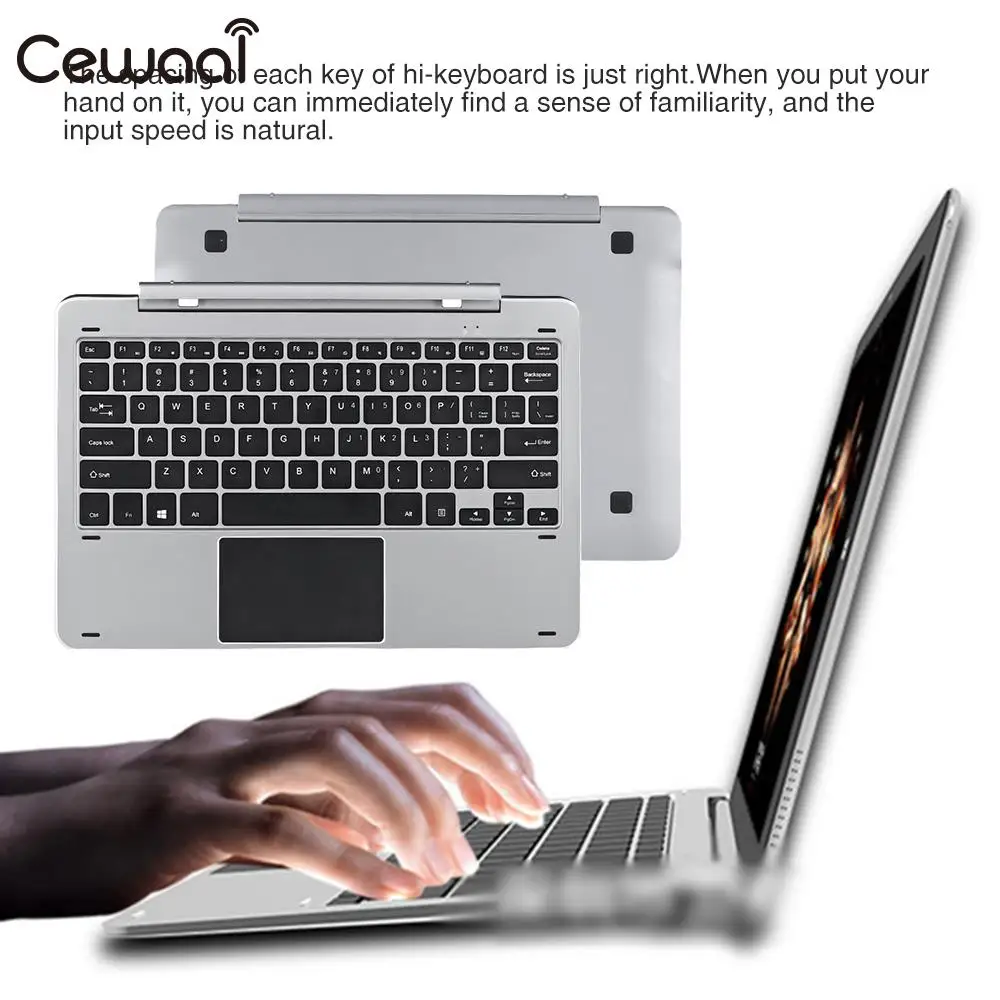 

with Magnetic Docking Rotary Shaft Keyboard Separable Keyboard Metal Keyboard Removable Original for Chuwi Hi12 U Disk